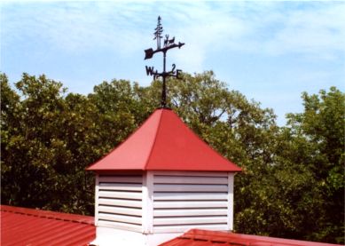 Cupolas add beauty and ventilation
